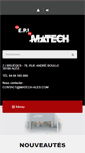 Mobile Screenshot of matech-protection.com